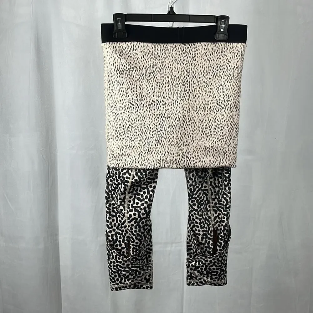 Lululemon Dance Roll Down Ace Spot Grain Wunder Under.